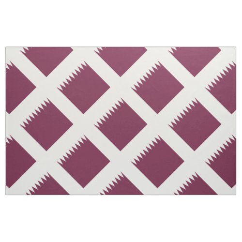 Qatar Flag Fabric