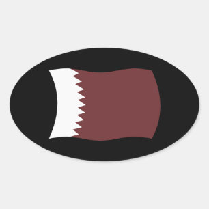 Qatar Flag Sticker
