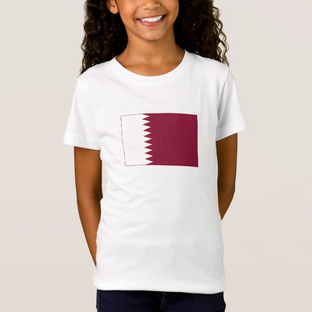 Qatar Flag T-Shirt (Front)