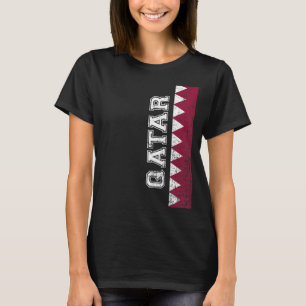 Qatar Heritage Pride Country Support Qatari Flag T-Shirt