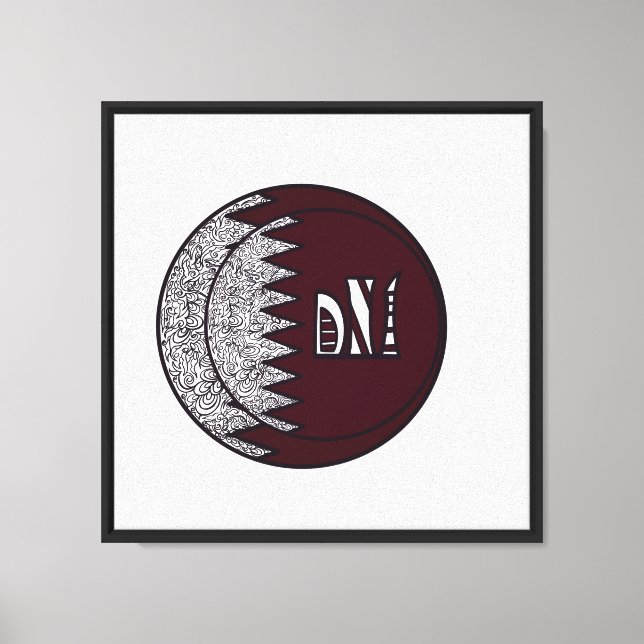 Qatar Landmarks Art print_Iconic QatarWall Decor (Front)