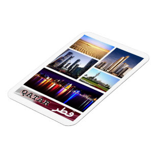 Qatar - Mosaic - Magnet