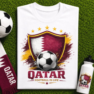 Qatar Soccer Fan Football World Cup Supporter T-Shirt