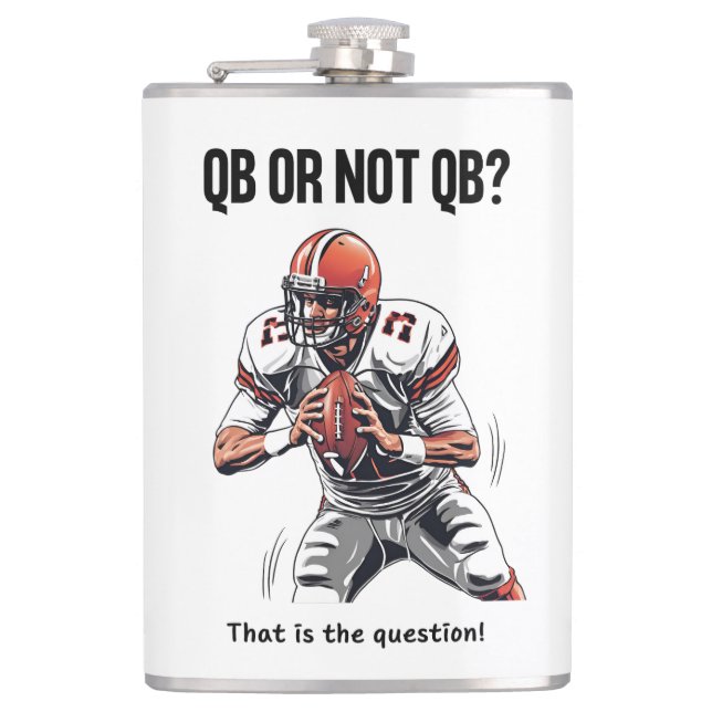QB or not QB? Flask (Front)
