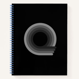QBD Logo Hardcover Graph Paper Notebook