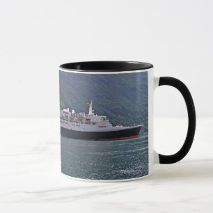 QE2 at Anchor Mug