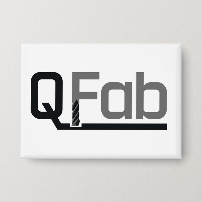 Qfab Magnet Button (Front)