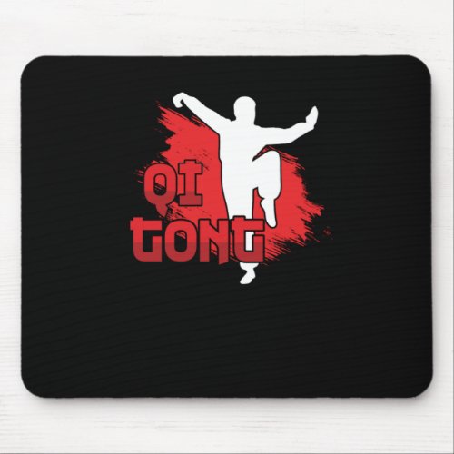 Qi Gong Chinese Funny Martial Arts Gift Mouse Pad