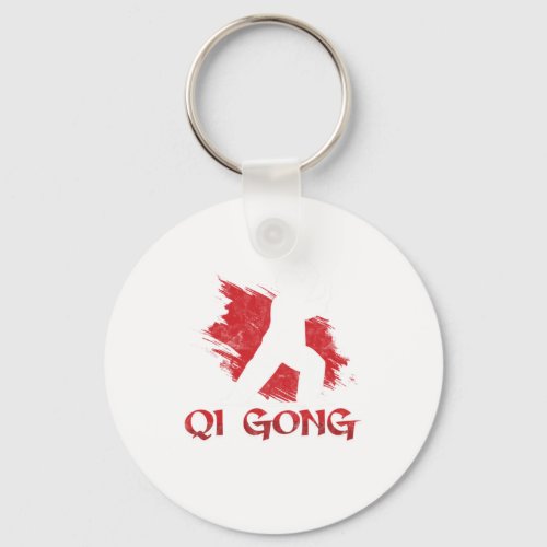 Qi Gong Chinese Kung Fu Martial Arts Gift Keychain