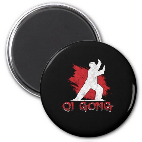 Qi Gong Chinese Kung Fu Martial Arts Gift Magnet