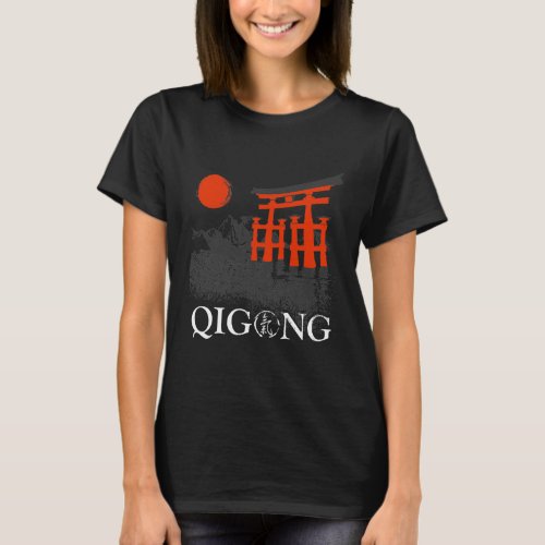 Qi Gong clothing for Tai Chi exercises with T_Shirt