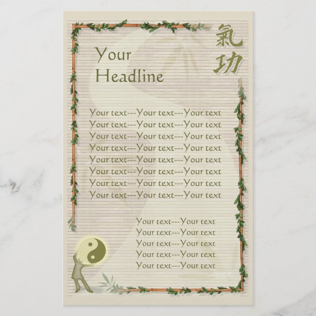 Qi Gong Flyer (Front)