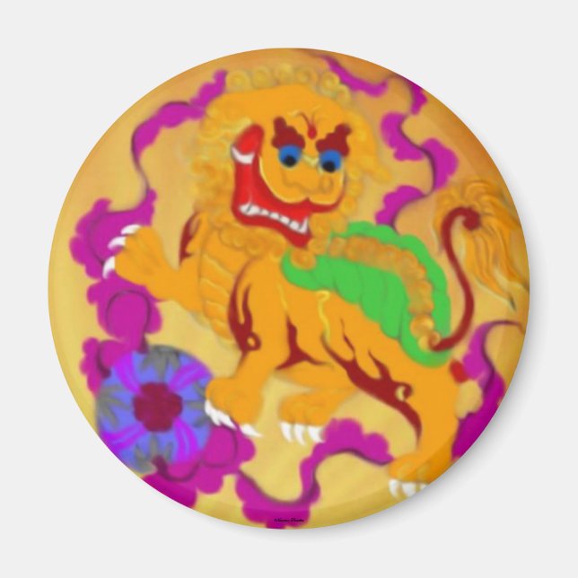 Qi Lin Magnet (Front)
