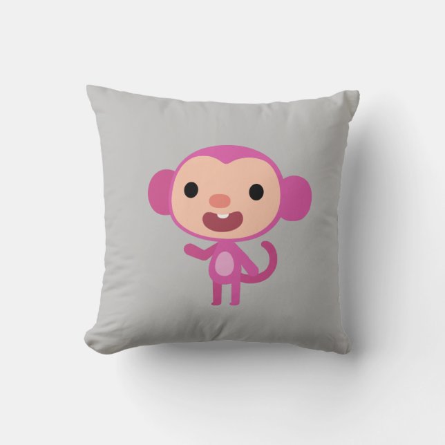 Qkids Momo and Koby Pillow (Front)