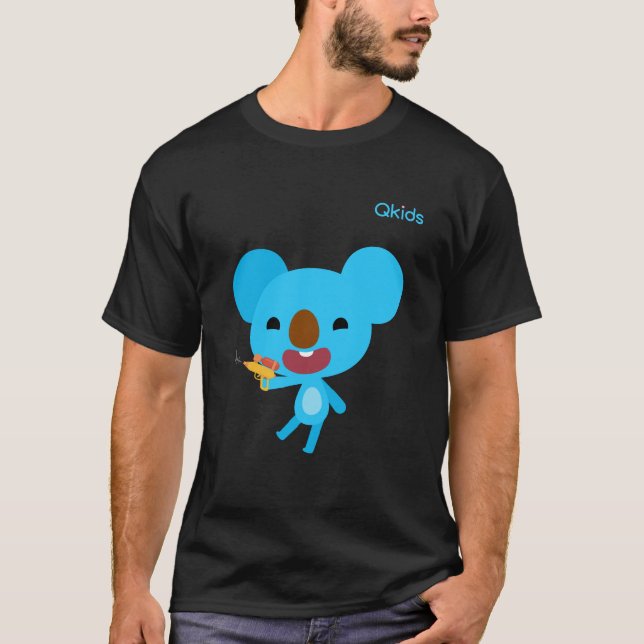 Qkids Shirt (koby with watergun) (Front)