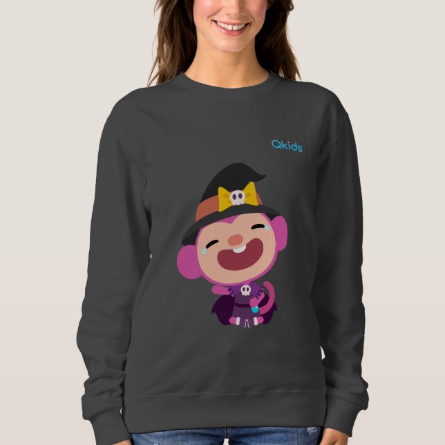 Qkids Sweatshirt (Momo Halloween) (Front)