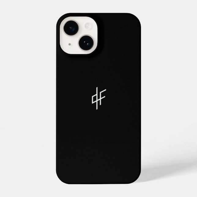 QLF PNL Minimalist & Elegant Design iPhone Case (Back)