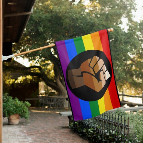 QPOC Pride House Flag