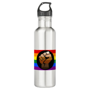 QPOC Pride Stainless Steel Water Bottle