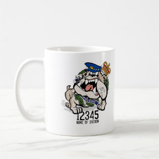 QPS QLD Police Service Angry Dog Coffee Mug