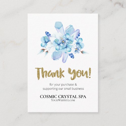 *~* QR AP8 LOGO FLORAL CRYSTAL Review THANK YOU 