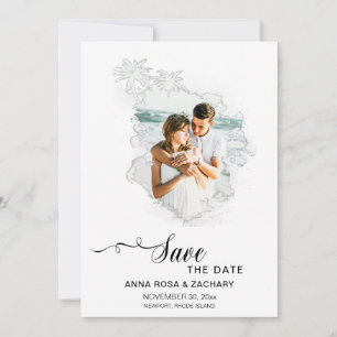 *~* QR AR6 Photo WEDDING SAVE the DATE Website Invitation
