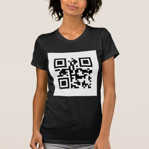 QR Barcode Have a nice day T_Shirt
