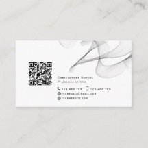 QR code abstract modern networking personal simple