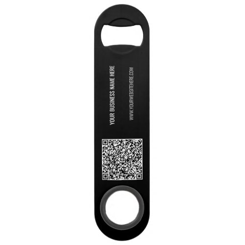 QR Code and Custom Text Bar Key _ Choose Colors