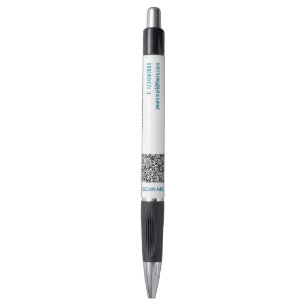 QR Code and Custom Text Business Promotional Pen