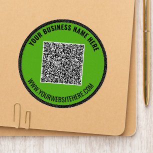 QR Code and Custom Text Patch Example