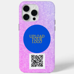 QR code and logo iPhone 15 Pro Max Case