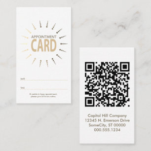 qr code appointment sunBurst