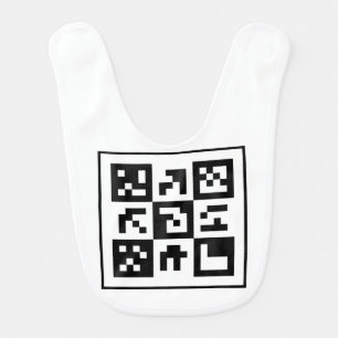 qr code baby bib