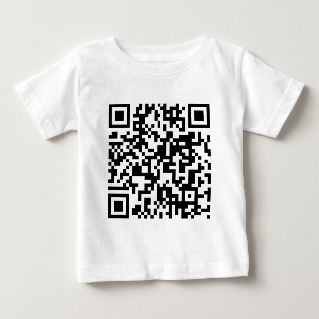 QR Code Baby T-Shirt (Front)