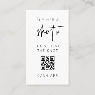QR Code Bachelorette Party Drink Scan Card Game