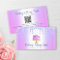 QR Code Bakery Purple Cake Glitter Drips Dessert