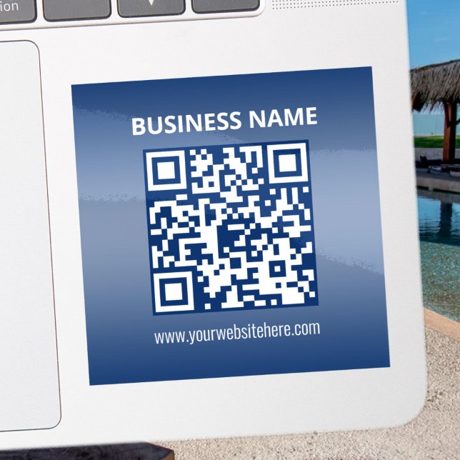 QR Code | Blue (or any color) Gradient Sticker (Creator Uploaded)