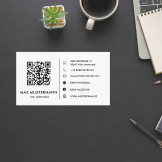 QR Code Business Card