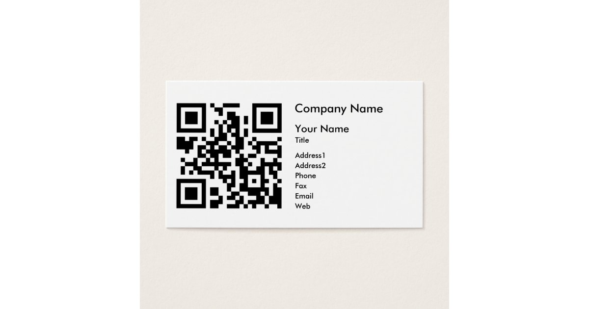 business card with qr code template qr code business card template horizontal zazzle business card with qr code template qr code business card template horizontal zazzle
