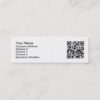 QR Code Business Cards