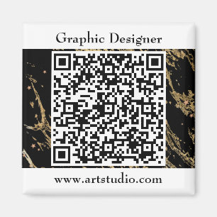 QR code Business Marketing Promotion Magnet