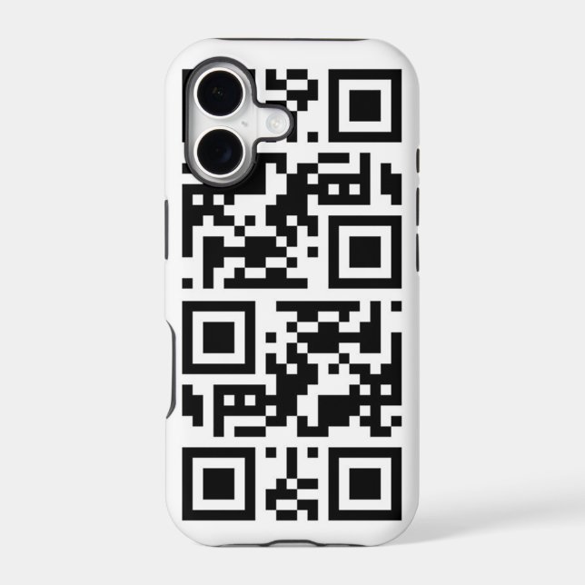 QR code "call me" iphone 5 Case (Back)