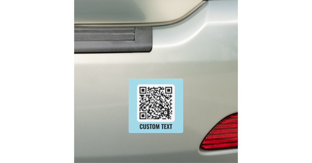 QR Code Car Zazzle