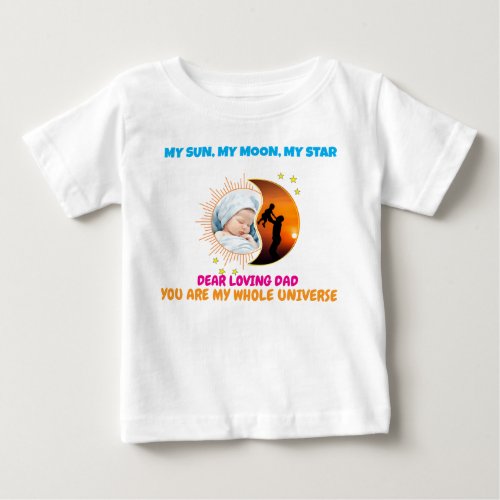 QR Code Custom Photo Father's Day Kid's T Shirt