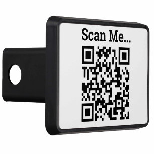 QR Code Design Hitch Cover