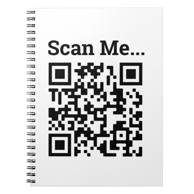 QR Code Design Notebook (Front)