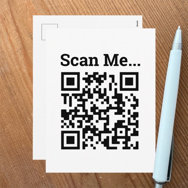 QR Code Design Postcard (Creator Uploaded)