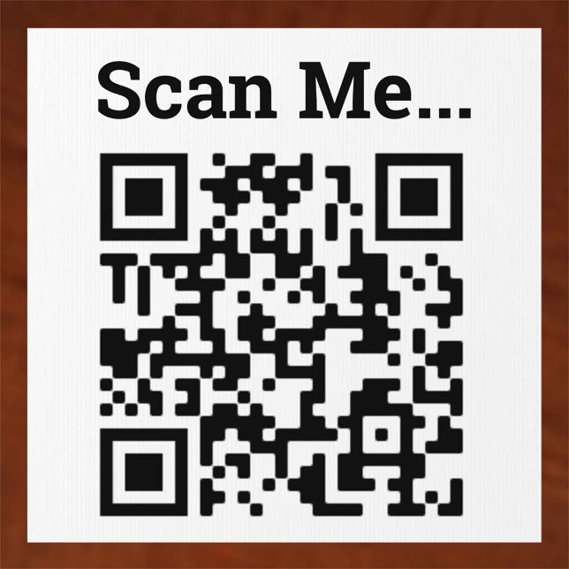 QR Code Design Sign (Creator Uploaded)