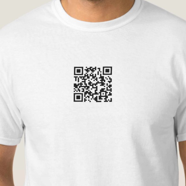 QR Code Design T-Shirt (Creator Uploaded)